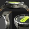 Ringke Bezel Styling dekoračný krúžok na Samsung Galaxy Watch7 44mm – strieborný vzor 5