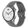 Techsuit - Watchband 22mm (W003) remienok pre Huawei Watch GT 2 (46 mm) / GT 3 (46 mm), Xiaomi Watch S1 Pro / Active – sivý