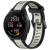 Techsuit - Watchband 22mm (W053) remienok pre Huawei Watch GT 2 (46 mm) / GT 2 Pro / GT 3 Pro (46 mm) / Ultimate, Xiaomi Watch S1 – sivý