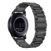Techsuit - Watchband 18mm (W010) remienok pre Huawei Watch GT 4 (41 mm) / W1 / Honor Watch S1 / Garmin Venu 2S / Vivoactive 4S – strieborný