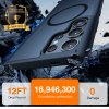 Torras – Guardian Magnetic Series – kryt s MagSafe pre Samsung Galaxy S24 Ultra – sivý
