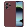 Techsuit – SoftFlex kryt pre Xiaomi Redmi Note 14 4G (164,84 × 78,15 × 8,16 mm) – slivkovo červený