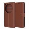 Techsuit – Leather Folio – kožené puzdro pre Xiaomi 15 Ultra – hnedé