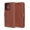 Techsuit – Leather Folio kožené puzdro pre Honor 400 Lite – hnedé