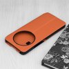 Techsuit – eFold Series knižkové puzdro pre Xiaomi Redmi 14C / Poco C75 – oranžové