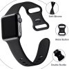 Techsuit – Watchband (W031) remienok pre Apple Watch 1/2/3/4/5/6/7/8/9/10/SE/SE 2 (38/40/41/42 mm) – sivý