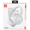 JBL - bezdrôtové slúchadlá Tune 510, Bluetooth 5.0, Pure Bass zvuk, mikrofón - biele