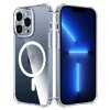 Techsuit – Shockproof Clear Silicone MagSafe priehľadné silikónové ochranné puzdro pre iPhone 13 Pro Max – priehľadné