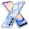 Techsuit – Shockproof Clear Silicone MagSafe priehľadné silikónové ochranné puzdro pre Samsung Galaxy A25 5G – priehľadné