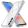 Techsuit – Shockproof Clear Silicone MagSafe priehľadné silikónové ochranné puzdro pre Samsung Galaxy A05s – priehľadné