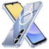 Techsuit – Shockproof Clear Silicone MagSafe priehľadné silikónové ochranné puzdro pre Samsung Galaxy A15 4G/A15 5G – priehľadné