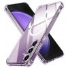 Techsuit – Shockproof Clear Silicone MagSafe priehľadné silikónové ochranné puzdro pre Samsung Galaxy S23 FE – priehľadné