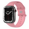 Techsuit – Watchband (W031) remienok pre Apple Watch 1/2/3/4/5/6/7/8/9/10/SE/SE 2 (38/40/41/42 mm) – ružový