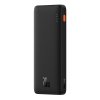 Baseus – Airpow – powerbanka, USB, USB-C, Micro USB, 20 W, 10000 mAh, kábel USB-C – čierna