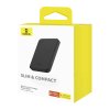 Baseus – Mini – powerbanka, USB-C, MagSafe nabíjanie, 20 W, 5000 mAh, kábel USB-C, 30 cm – čierna
