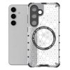 Techsuit – HoneyComb Shield MagSafe – ochranný obal na Samsung Galaxy S24 – biely