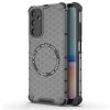 Techsuit – HoneyComb Shield MagSafe – ochranný obal na Samsung Galaxy A05s – čierny