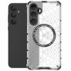 Techsuit – HoneyComb Shield MagSafe – ochranný obal na Samsung Galaxy A55 5G – biely