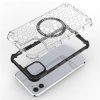 Techsuit – HoneyComb Shield MagSafe – ochranný obal na iPhone 11 – biely