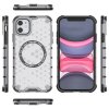 Techsuit – HoneyComb Shield MagSafe – ochranný obal na iPhone 11 – biely
