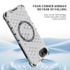 Techsuit – HoneyComb Shield MagSafe – ochranný obal na iPhone 16e – biely