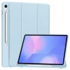 Techsuit – Flex Trifold puzdro s držiakom pera pre Samsung Galaxy Tab S10 FE Plus – nebesky modré