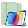 Techsuit – Flex Trifold puzdro s držiakom pera pre iPad 10 (2022) 10.9 / 11 (2025) – matcha zelené