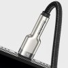 Baseus – dátový kábel Cafule Series Metal Type-C na Lightning, 20 W, 25 cm – čierny