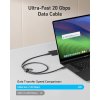 Anker – video dátový kábel USB 4 Gen 2 Type-C na Type-C, 20 Gbps, 4K UHD, 240 W, 0,9 m – čierny