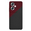 Techsuit – Carbonite FiberShell puzdro na Oppo A79 5G / OnePlus Nord N30 SE – vírivá červená