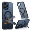 Torras – Pstand Spin MagSafe magnetický stojanový kryt na iPhone 16 Pro – čierny