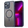 Techsuit – HaloFrost II MagSafe ochranný kryt na iPhone 13 Pro Max – tmavomodrý