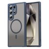 Techsuit – HaloFrost II MagSafe ochranný kryt na Samsung Galaxy S24 Ultra – tmavomodrý