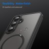 Techsuit – HaloFrost II MagSafe ochranný kryt na Samsung Galaxy S24 FE – čierny