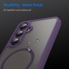 Techsuit – HaloFrost II MagSafe ochranný kryt na Samsung Galaxy S24 FE – fialový