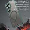 Techsuit – HaloFrost II MagSafe ochranný kryt na Samsung Galaxy S25 Ultra – zelený