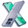 Techsuit - Shockproof Clear Silicone obal pre Honor X8b – dymovo čierny