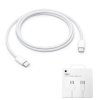 Apple - Original Data Cable dátový kábel pre iPhone, iPad a MacBook, USB-C na USB-C, rýchlonabíjanie 60 W, 1 m - biely (blistrové balenie)
