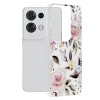 Techsuit - Marble Series kryt pre Oppo Reno8 Pro - Chloe biely