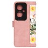 Techsuit - FlipCraft puzdro pre Oppo Reno11 F - Sweetheart Pink