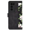 Techsuit - FlipCraft puzdro pre Oppo Reno12 Pro - Flowers of the Dawn