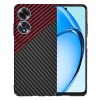 Techsuit - Carbonite FiberShell kryt pre Oppo A60 4G - červený Vortex