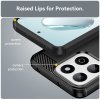 Techsuit - Carbon Silicone kryt pre Oppo A80 5G - čierny