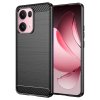 Techsuit - Carbon Silicone kryt pre Oppo Reno13 Pro - čierny