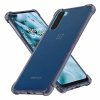 Techsuit - Shockproof Clear Silicone obal pre OnePlus Nord 5G - dymovo čierny
