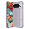 Techsuit - Shockproof Clear Silicone obal pre Google Pixel 9 Pro XL – dymovo čierny