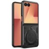 Techsuit - CamGuard Pro kryt pre Samsung Galaxy Z Flip7 - čierny