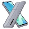 Techsuit - Shockproof Clear Silicone obal pre Samsung Galaxy A16 4G / A16 5G - dymovo čierny
