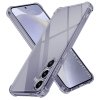 Techsuit - Shockproof Clear Silicone obal pre Samsung Galaxy S24 Plus - dymovo čierny