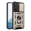 Techsuit - CamShield Series kryt pre Samsung Galaxy S22 5G - zlatý